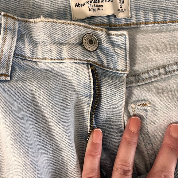 Abercrombie & Fitch high rise skinny jeans - Picture 6 of 6